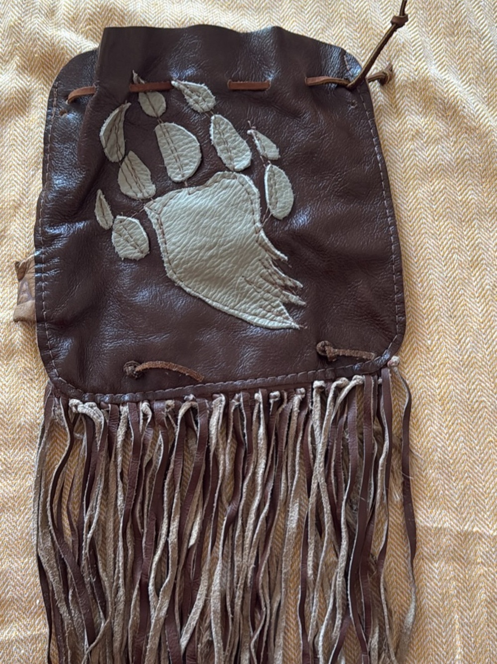 Handmade leather bag